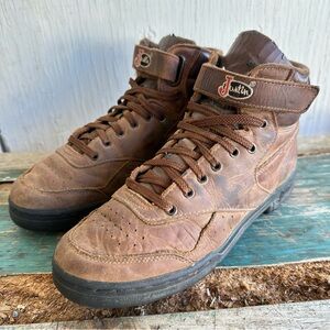 Vintage Rare Justin Sport Lace-R Boots
Hiking Size 7m Women's 90's